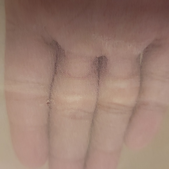 Ultra sheer, soft silk-like polyester scarf with lotus pattern - Picture 3 of 4